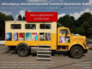 Uitnodiging afstudeerexpositie HBK-4 2015